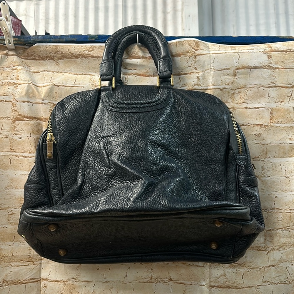 Vintage Rare Kenneth Cole Leather Travel Tote Bag